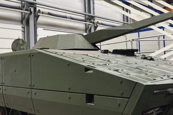 Patria Nemo and Rheinmetall Lynx. Image Patria Oyj