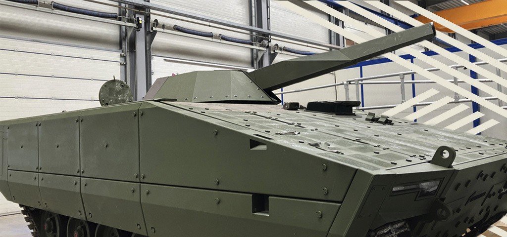 Patria Nemo and Rheinmetall Lynx. Image Patria Oyj