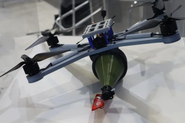 First battle proven FPV drone made in NATO. Image Donaustahl